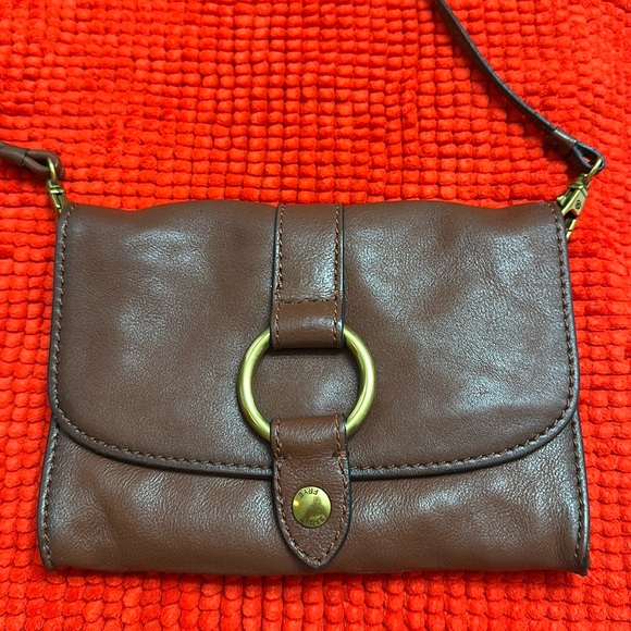 Frye Ring Crossbody leather Bag - Picture 3 of 9
